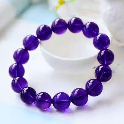 Heather Uruguay Amethyst Hand Violet Dark Amethyst Single Circle Hand String Amethyst Jewelry
