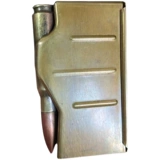 Медная пуля, магазин, мужская надувная электронная ветрозащитная ретро зажигалка ручной работы