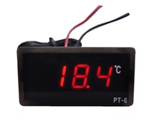 Electronic digital thermometer PT-6 digital display 220V Digital thermometer embedded high precision
