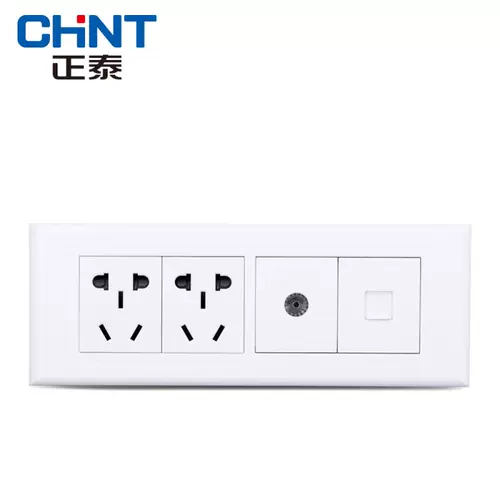 Zhengtai Switch Socket 118 Type 5G Четырехбит -шести -заполнение шести -лунного кабельного кабельного кабеля CCTV телефон