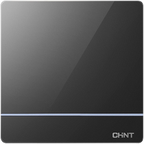 Zhengtai Switch Socket 2L Dark Grey Black Single Open Open Multi Control Midway Switch Panel Three Control Four Control Switch