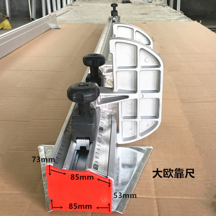 Qingdao Push Bench Saw Accessories Wood Work Machinery Equipment Precision Cut Board Saw Sawing bed positioning leaning size Europe leaning on the mountain
