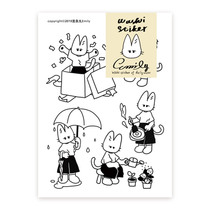 Clockwork Maru Original - ( ShiroKun ) Xiaobai Washi Sticker