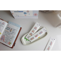 Clockwork Maru Original - ( Marimaru - shy girl ) washi paper sticker with cut film