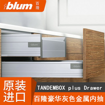 Imported Blum Blum Horse Riding Pumping Internal Pumping Damping Pumping BLUM Full Pull Rail Blum Drawer Rail Pumping