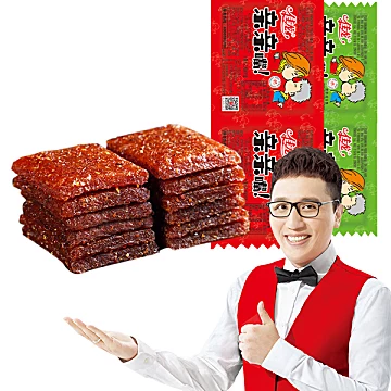 【佳龙】亲亲嘴大刀肉麻辣片60包