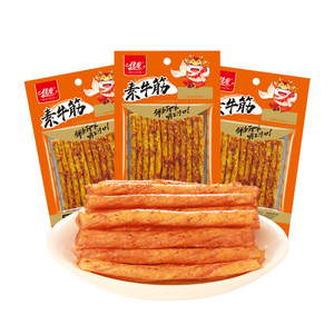 【佳龙】麻辣素牛筋38g*10包