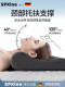 German Cervical Spondylosis Massage Heating Pillow for Cervical Vertebrae, Aids Sleep, Anti-Snoring, Side Sleeping, Reverse Arch Pillow Core