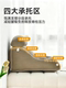 Anti-Reflux Wedge Pillow for the Elderly, Bed Wedge Pillow, Headboard Care, Large Backrest, Triangular Soft Cushion Pillow