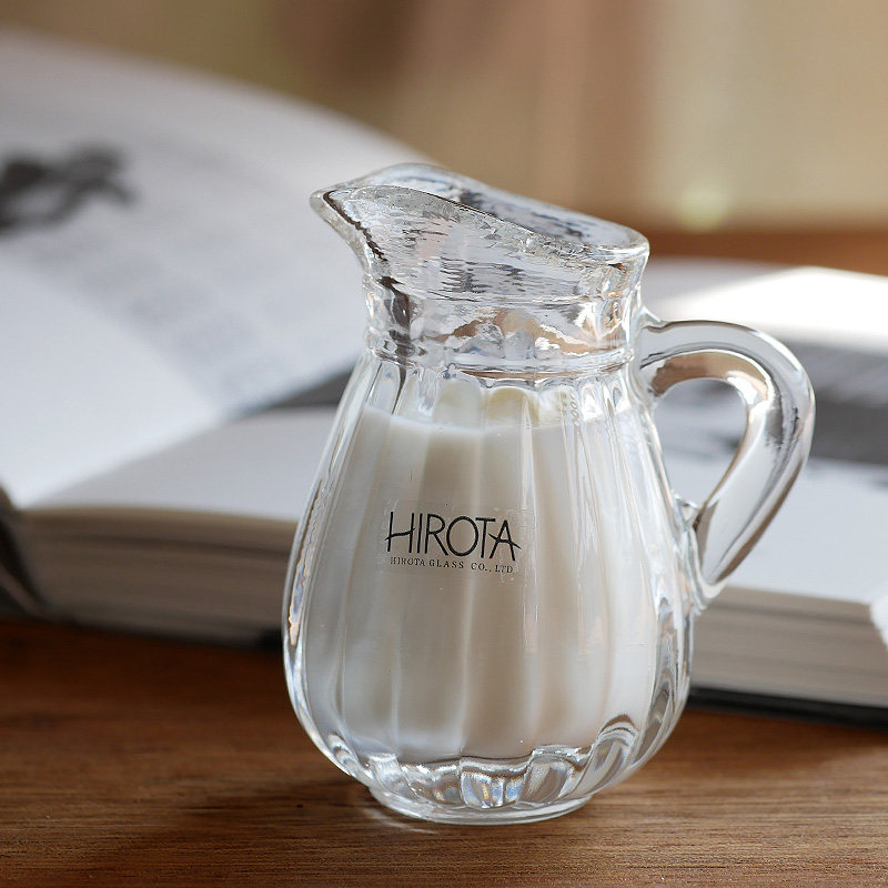 Sago Market Japan Hirota Glass Showa Period Retro Coffee Cup Glass Cold Drink Ice Cream Cup Milk Can