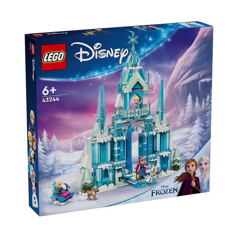 Lego Disney 43244 Elsa Ice Palace Kidsren's Educational Building Block Toys Girls Gift Ornaments
