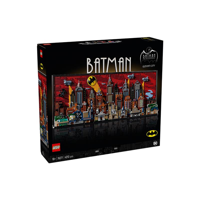 Lego Marvel Series 76271 Batman: the Animated Series Gotham City Adult Educational Building Block Toy for Boys