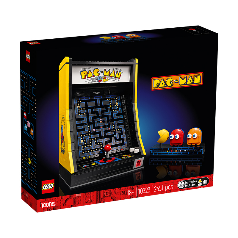 Lego 10323 Pac-Man Arcade Machine Model Assembled Puzzle Building Blocks Toy Decoration Gift for Boys and Friends Lego 10323 Pac-Man Arcade Machine Model Assembled Puzzle Building Blocks Toy Decoration Gift for Boys and Friends