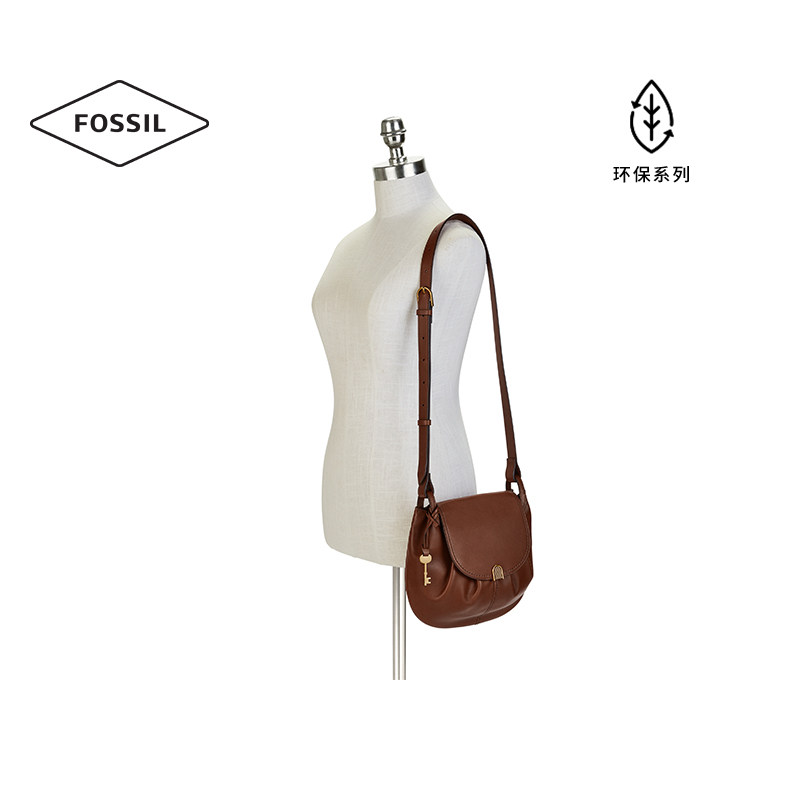 Fossil 化石 GIGl系列 21秋季款 女式牛皮单肩包 ZB1496001 多重优惠折后¥499包邮包税