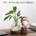 Trang chủ máy tính để bàn cặp đôi búp bê trang trí nước văn hóa thủy tinh hoa nhỏ nước xanh nhà máy nước trang sức sáng tạo - Vase / Bồn hoa & Kệ Vase / Bồn hoa & Kệ