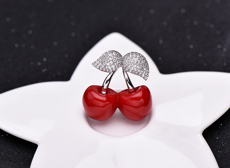 Broche Lovers en Zircon diamant - Ref 1174810 Image 10