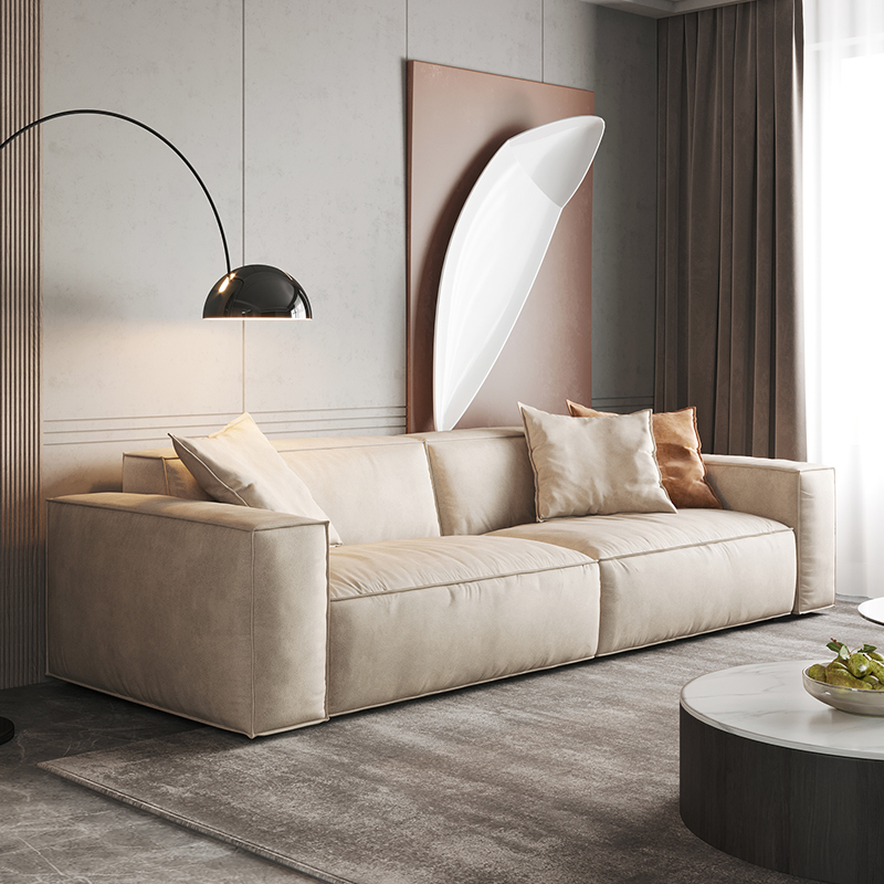 Office Sofa Brief Modern Business Guests Area Reception Room Talks Tech Cloth Trio Place Sofa Tea Table Combinations