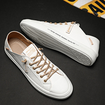 White shoes mens Korean version of the wild trend spring canvas trendy shoes 2020 new cloth shoes mens summer casual board shoes