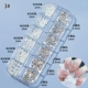 3#Little Round Diamond+Rice Pearl