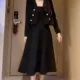 WH-2653 одиночная черная юбка