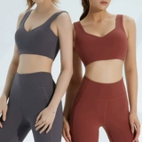 BIGSHINE Бюстгальтер без косточек, спортивный бюстгальтер, нижнее белье, противоударный бюстгалтер для спортзала, поддерживающая одежда для йоги для йоги