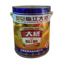 Linjiang Bridge alkyd blending paint metallic paint varnish Red Yellow White green blue gray black aluminum powder river blue enamel 2kg