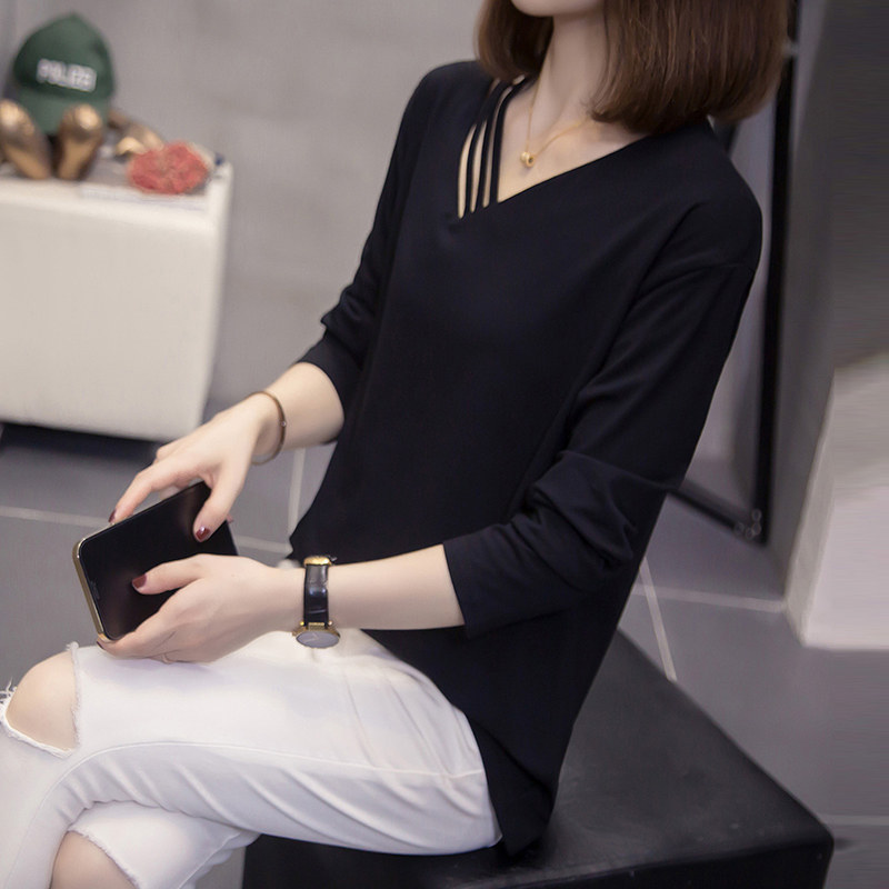 Big size women's dress 2022 new spring fat mm Belly Hide Meat Blouse with lean tummy The undershirt is trendy trendy.