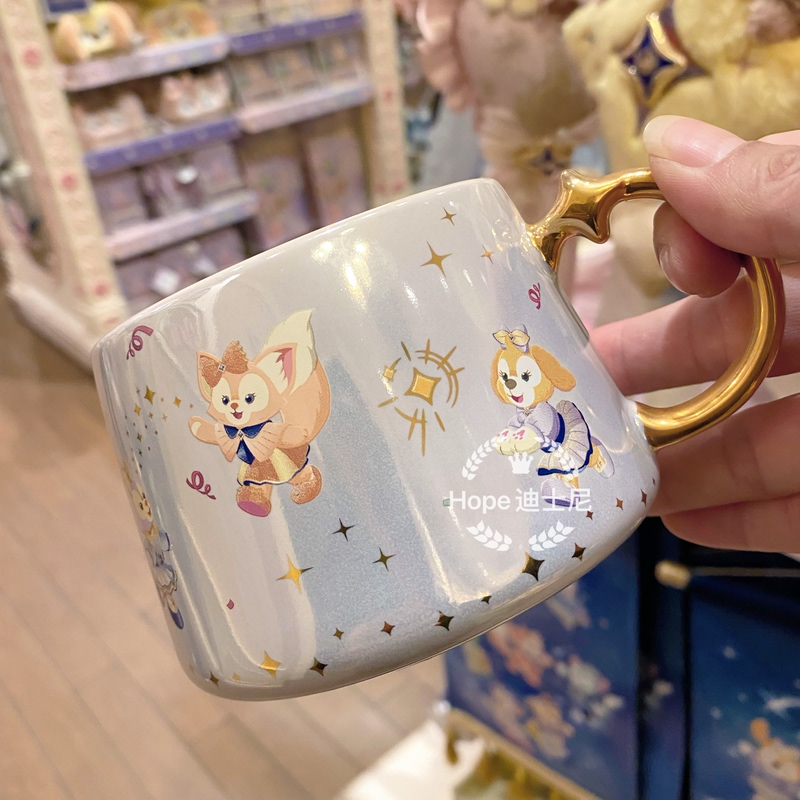Shanghai Disney 10Th Anniversary Qibao Duffy Shelliemay Ceramic Mug
