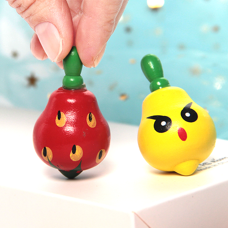 Woody Cute Cartoon Small Tops Creative Children Male Nostalgia Parenting Puzzle Decompression Elementary School Kids Prizes Small Toys