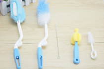 Bottle brush Cleaning brush set Sponge milk powder box brush Baby 5-piece set