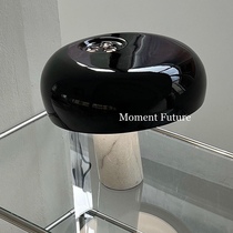 Moment Future Korean ins blogger vintage mushroom lamp marble glass table lamp bedroom living room