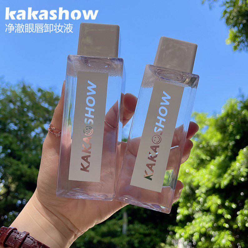 Gentle and refreshing eye lip relief makeup fluid deep cleaning eye lip face three-in-one makeup remover water 150ml