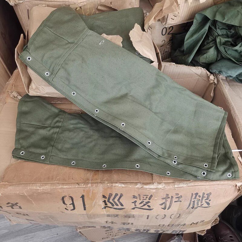 Stock 91 Patrol Leg Army Green canvas anti - mosquito - resistant leg - tied outdoor protective wear mountain - climbing legs