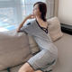 5XL Modal Thin Women's Pajamas Summer Ins Style Loose Slim Sexy Backless Large Size Plus Fat Extra Large Pajamas