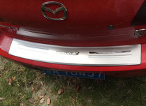 07-13 Classic Mazda 3 rear guard plate bright strip M3 Ma 3 modified tail box pedal guard plate pressure plate stainless steel