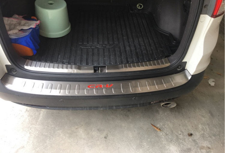 Honda CRV rear guard plate 07-20 special trunk sill bar rear bar pedal modified guard plate rear trim strip