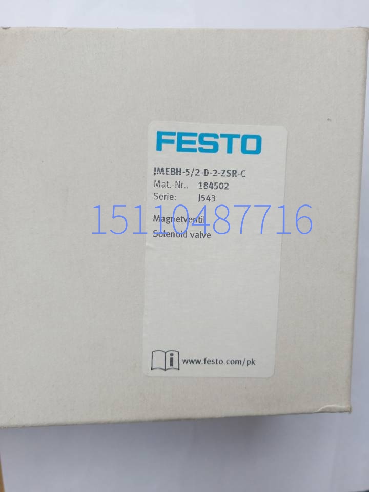 FESTO FESTO FESTO JMEBH-5 2-D-2-ZSR-C solenoid valve 184502 spot