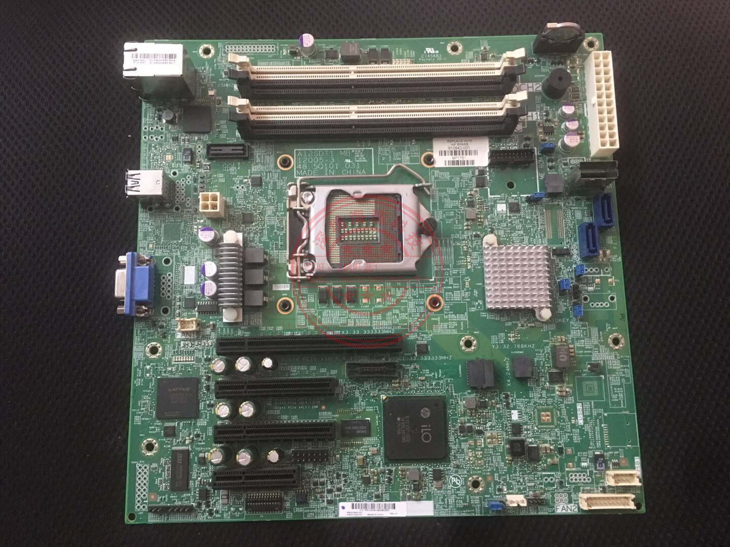 HP HP HP ML10 V2 tower server motherboard 810842-001 810249-001 to test