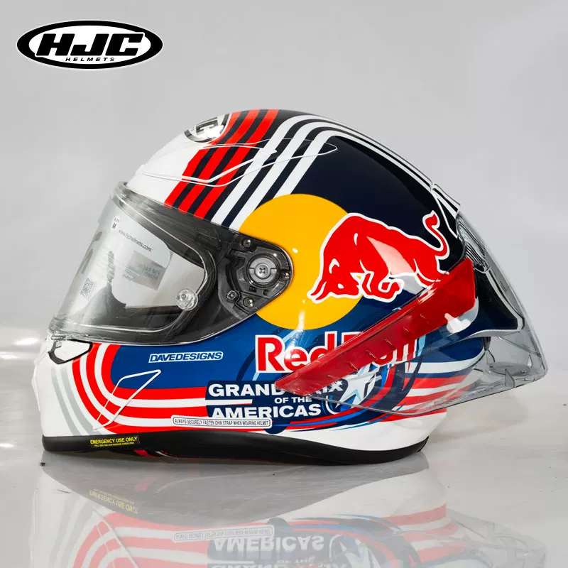 Южная Корея HJC RPHA1N Red Bull Остин Куартарыо полный шлем мотоГП углеродное волокно шлем Little Devil FIM