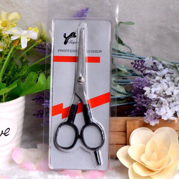 12CM large straight cut double eyelid beauty paste makeup artist special one-cut type large large straight cut household scissors