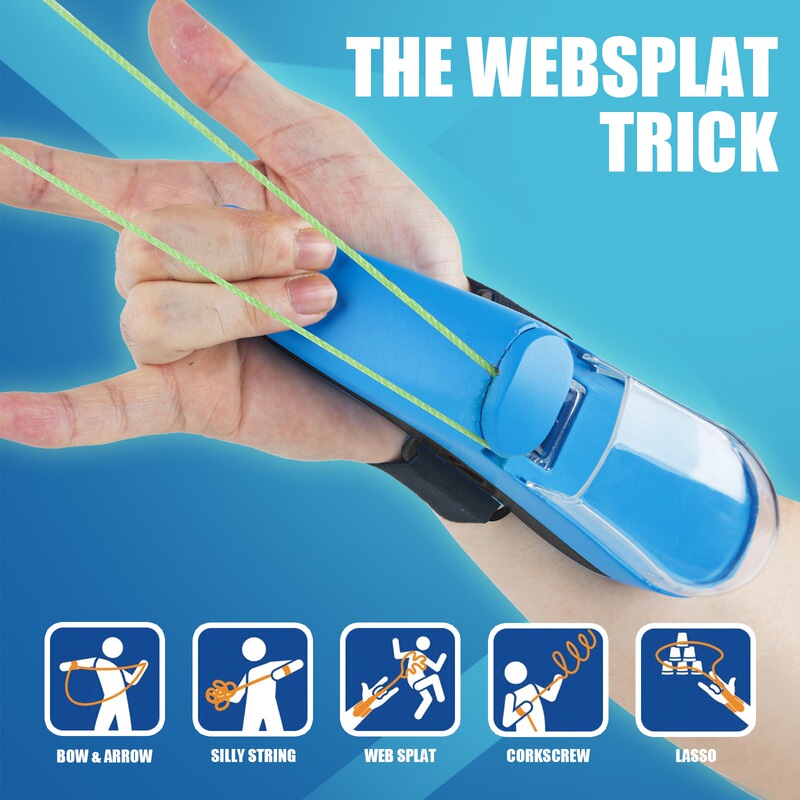 Cross-Border Hot-Selling Product: World's First String Launching Webshooter