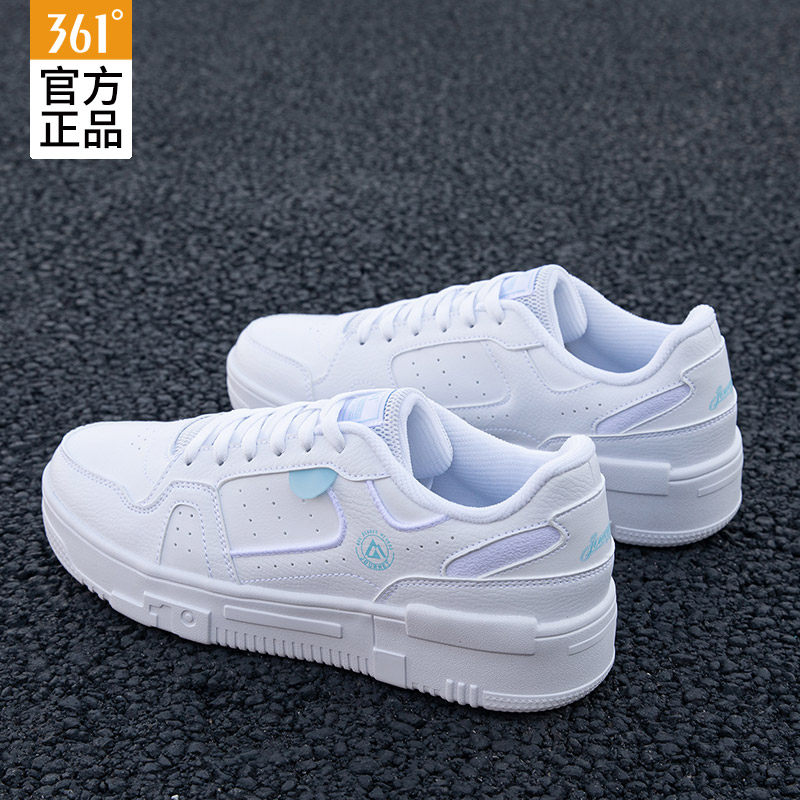 361 male shoes 2023 new casual small white shoes 361 degree ultra light air force 1 sneaker in spring