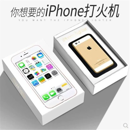 Apple, креативная бесшумная маленькая зажигалка с зарядкой