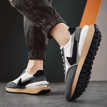 Mens shoes 2022 spring new casual sneakers Korean version trendy shoes mens boomer shoes 100 hitch male daddy shoe tide