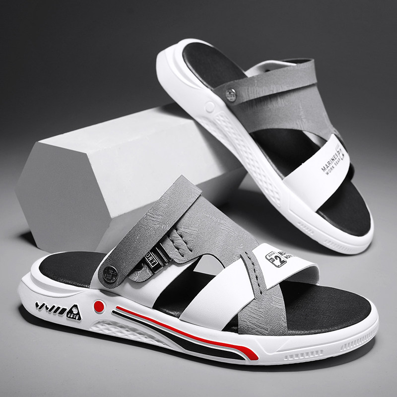 Sandals men's summer 2022 new outwear light dual-use driving men's summer money for casual beach cool slippers summer