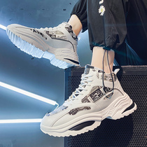 Men Shoes Winter 2020 New Trends Sports Casual Boards Shoes Man Boomer Shoes 100 Hitch Suede Warm Old Daddy Cotton Shoes