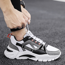 Mens shoes 2022 new spring sports casual trends 100 hitch boys nets red ins shoes mens shoes old daddy shoes