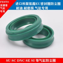 DNC Festo SC Yadke cylinder dust ring EU12 16 20 25 32 40 repair seal accessories