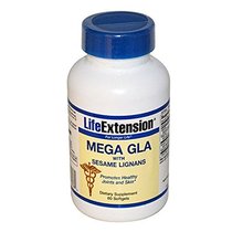 Life Extension Mega Gla with Sesame Soft Gels 60 Count