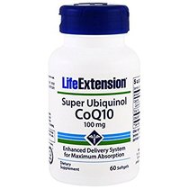 Life Extension Super Ubiquinol CoQ10 100 mg Softgels 60-
